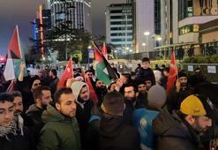 İsrail Başkonsolosluğu önünde protesto