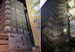 Diyarbakır'da ağır hasarlı Diyargap Apartmanı'nın bir kısmı çöktü, çevresindeki binalar boşaltıldı