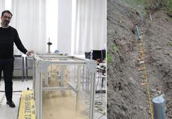 Heyelana karşı fiber kablolu erken uyarı sistemi