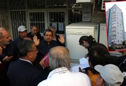 600 daireli sitedeki 'karot' tartışmasında ekipler numune almadan ayrıldı