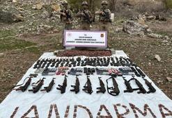 Şırnak’ta terör örgütüne ait silah deposu imha edildi