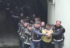 Site şebekesine operasyonda gözaltına alınanlar adliyeye sevk edildi
