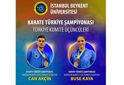 Karate Türkiye Şampiyonası’ndan madalya ile döndüler