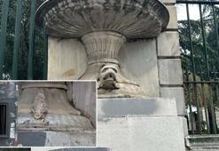 Galatasaray Lisesi kapısındaki 'İkiz yılan heykellerinden biri kayıp' iddiası