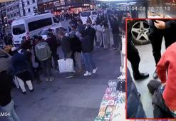 Fatih'te kapkaççıyı çevredekiler böyle yakaladı