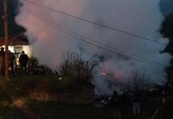 Bartın’da 3 ev yandı, 1 kişi yaralandı; kundaklama iddiası