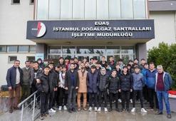 Öğrenciler doğal gaz santralinde elektrik üretimini yerinde deneyimledi