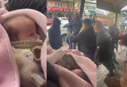 Sefaköy'de yere atıldığı iddia edilen bebeğin durumu; koruma altına alındı