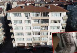 Bahçelievler'de 6 katlı bina çökme riski nedeniyle boşaltıldı