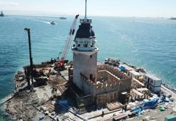 Açılışa günler kala Kız Kulesi'nin son hali