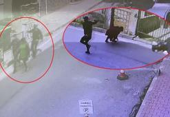 Küçükçekmece'de 'yasak aşk' cinayeti kamerada; Eğilince kurşunlardan kurtuldu