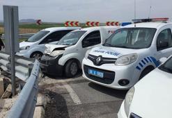 Kargo aracını çaldı, 55 kilometre sonra kaza yapınca yakalandı