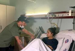 Sinan Akçıl, depremin 5'inci günü enkazdan çıkarılan Ayşe'yi ziyaret etti