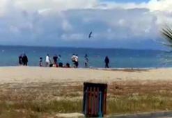 Kuşadası'nda girdiği denizde boğuldu