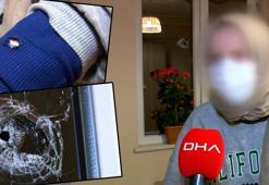 Yasemin, odada film izlerken koluna isabet eden maganda kurşunuyla yaralandı