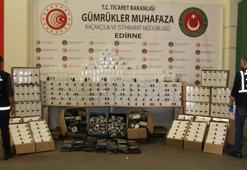 Kapıkule'de, 7 milyon 100 bin liralık kaçak eşya ele geçirildi