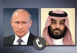 Putin ile Suudi Arabistan Veliaht Prensi Salman telefonda görüştü