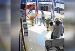 Polis otobüsünün camını kırıp kaçan, kaçak göçmen yakalandı