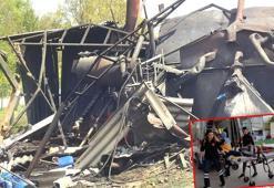 Çiftlikte kalorifer kazanı patladı: 1 işçi ağır yaralı