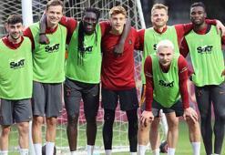 Galatasaray’da Gomis antrenmanda yer aldı