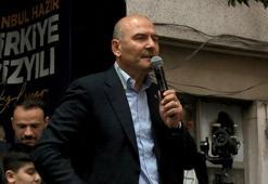 İçişleri Bakanı Soylu, Balat'ta Cumhurbaşkanı Erdoğan'ın mesajı ile halka seslendi