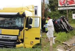 Giresun'da cenaze yolunda kaza: 2 ölü, 3 yaralı