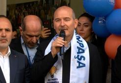 Bakan Soylu Gaziosmanpaşa'da Seçim İrtibat Bürosunun açılışını yaptı