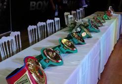 WBC Şampiyonlar Gecesi öncesinde tartı işlemi gerçekleştirildi