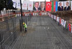 Azerbaycan'ın yapacağı 1000 konutun temeli atıldı