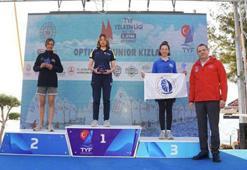 Ayvalık'ta TYF Yelken Ligi 2'nci ayak optimist yarışmaları sona erdi