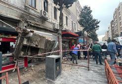 İş yerinin sundurması çöktü: 2 yaralı