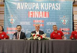 'Mavi Kelebekler', Hentbol Avrupa Kupası Finali için taraftar desteği istedi