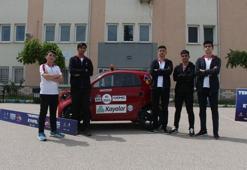 Liselilerin kalorifer dairesinde yaptıkları araç, Türkiye 1’incisi oldu