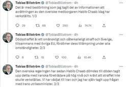 İran-İsveç çifte vatandaşı Habib Chaab, İran’da idam edildi