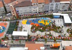 Kağıthane’de çocuk parkı açıldı