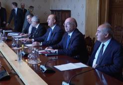 Çavuşoğlu, Rus mevkidaşıyla görüştü