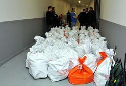 Yurt dışında kullanılan oylar İstanbul Havalimanı'na getirildi