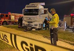 Elazığ’da TIR’ın altında kalan motosiklet sürücüsü öldü