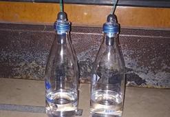 Boşanmak isteyen eşe silahlı molotoflu tehdit