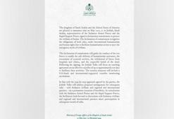 Sudan ordusu ve HDK arasında ‘Cidde Bildirgesi’ imzalandı