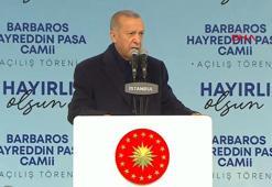 Cumhurbaşkanı Erdoğan Barbaros Hayrettin Paşa Camii'nin açılışını yaptı