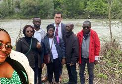 Dina'nın ailesi olay yerine gitti