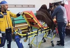 KOAH hastası oksijen tüpüyle oy kullandı