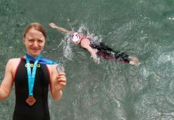 Depremzede Tuna'nın gözü olimpiyat madalyasında