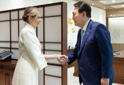 Olena Zelenska, Güney Kore lideri Yeol ile görüştü