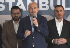 Bakan Soylu Kağıthane ve Beyoğlu Ak Parti  İlçe Teşkilatlarını ziyaret etti