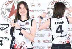 Milli voleybolcu Tuğba Şenoğlu, Kuzeyboru'da