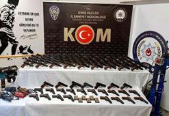 Yasa dışı silah üretimine 4 gözaltı; 100'den fazla tabanca ele geçirildi