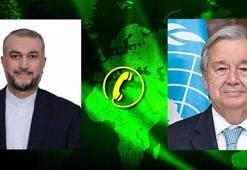 İran Dışişleri Bakanı BM Genel Sekreteri Guterres ile telefonda görüştü