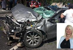 Otomobili alt yola uçan doktor, ağır yaralandı